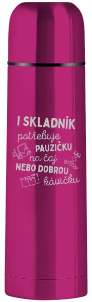 Termoska I skladník potřebuje pauzičku