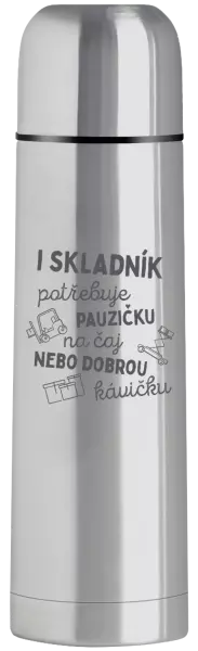 Termoska I skladník potřebuje pauzičku