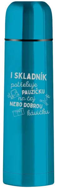 Termoska I skladník potřebuje pauzičku
