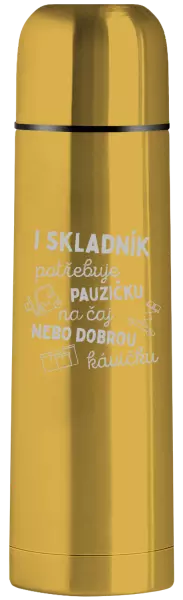 Termoska I skladník potřebuje pauzičku