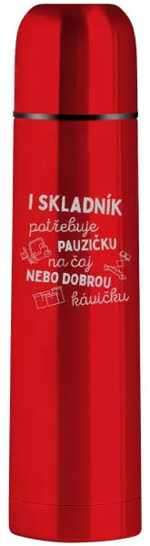 Termoska I skladník potřebuje pauzičku 