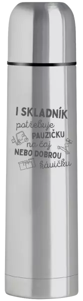 Termoska I skladník potřebuje pauzičku