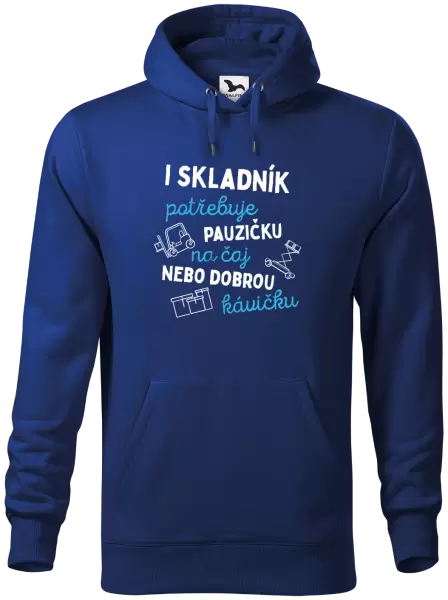 Pánská mikina I skladník potřebuje pauzičku