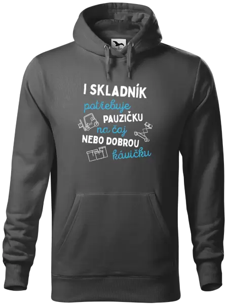 Pánská mikina I skladník potřebuje pauzičku