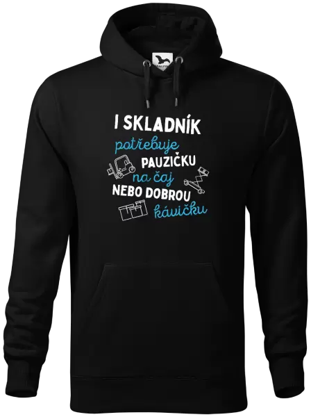 Pánská mikina I skladník potřebuje pauzičku