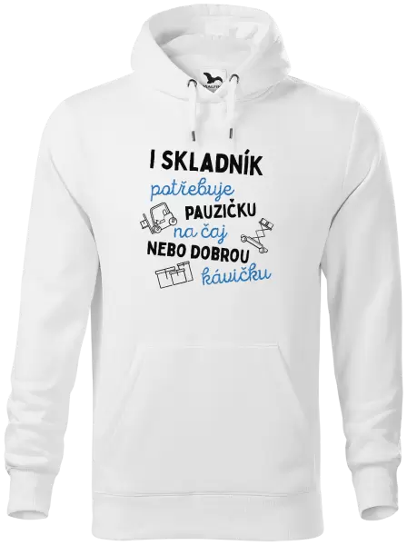 Pánská mikina I skladník potřebuje pauzičku 