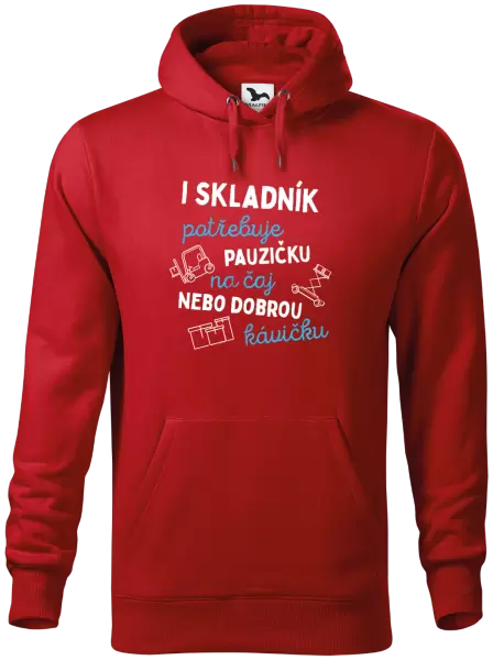 Pánská mikina I skladník potřebuje pauzičku