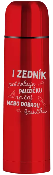 Termoska I zedník potřebuje pauzičku