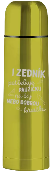 Termoska I zedník potřebuje pauzičku