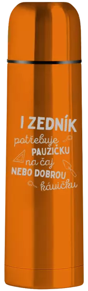 Termoska I zedník potřebuje pauzičku