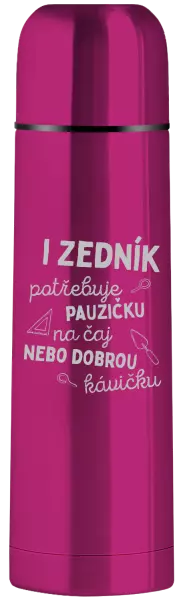Termoska I zedník potřebuje pauzičku