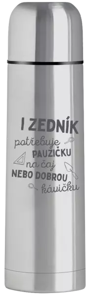 Termoska I zedník potřebuje pauzičku