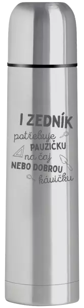 Termoska I zedník potřebuje pauzičku