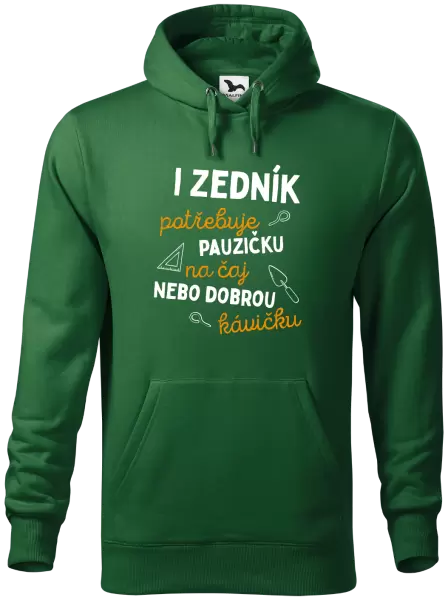Pánská mikina I zedník potřebuje pauzičku