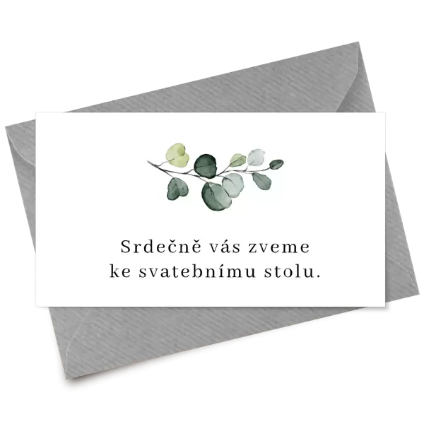 Papírová pozvánka LAUDY