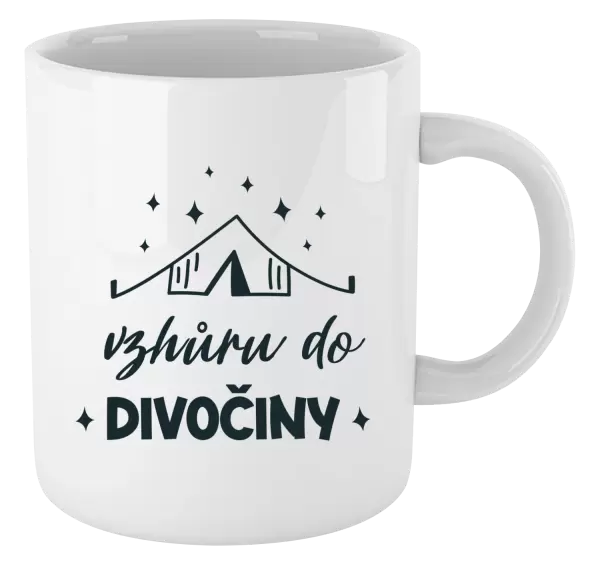 Hrnek Vzhůru do divočiny