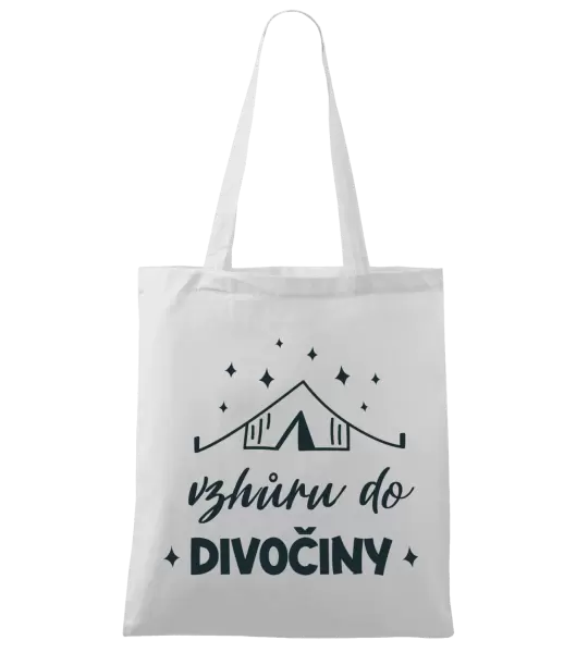 Látková taška Vzhůru do divočiny