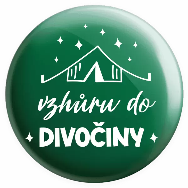 Placka Vzhůru do divočiny