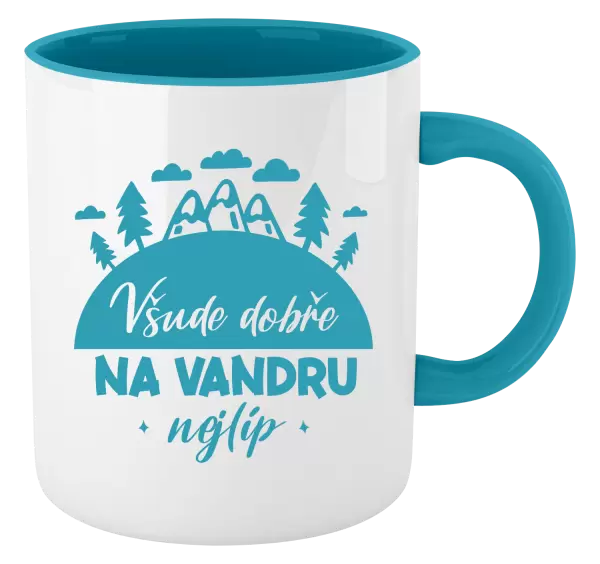 Hrnek Všude dobře na vandru nejlíp
