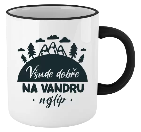 Hrnek Všude dobře na vandru nejlíp