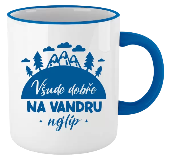 Hrnek Všude dobře na vandru nejlíp