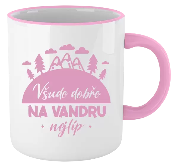 Hrnek Všude dobře na vandru nejlíp
