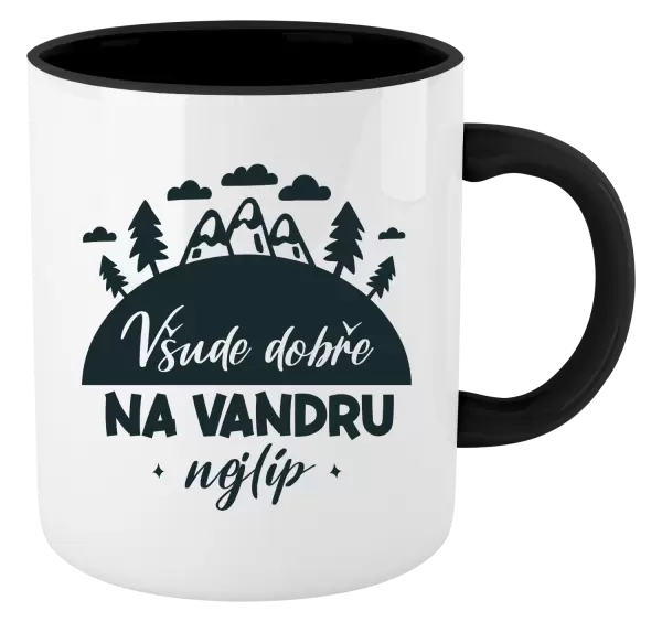 Hrnek Všude dobře na vandru nejlíp