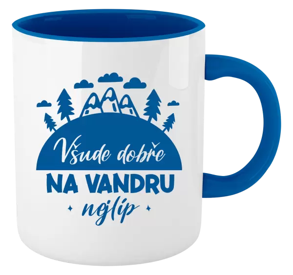 Hrnek Všude dobře na vandru nejlíp