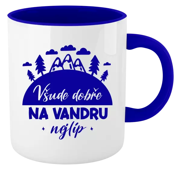 Hrnek Všude dobře na vandru nejlíp