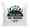 Polštář Všude dobře na vandru nejlíp