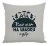 Polštář Všude dobře na vandru nejlíp