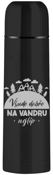 Termoska Všude dobře na vandru nejlíp