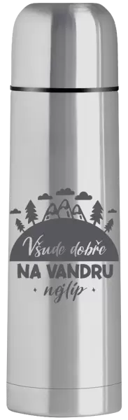Termoska Všude dobře na vandru nejlíp