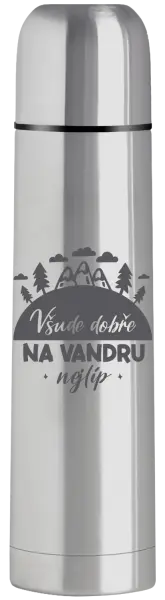 Termoska Všude dobře na vandru nejlíp