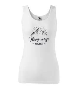 Dámské tílko Hory volají, musím jít