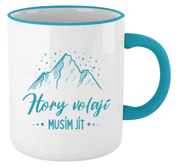 Hrnek Hory volají, musím jít