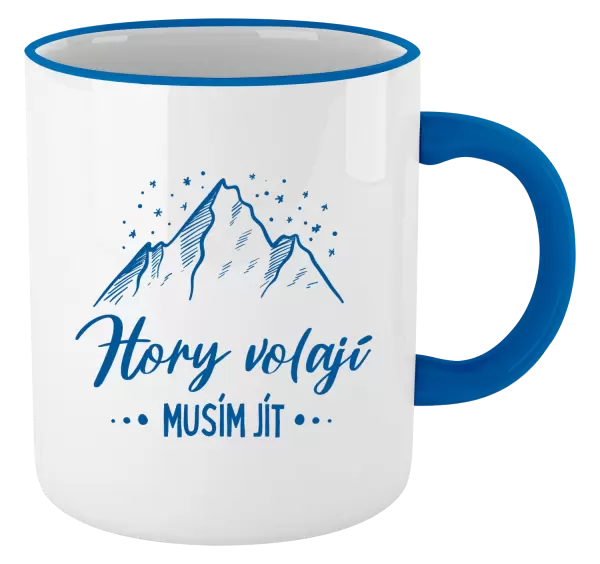 Hrnek Hory volají, musím jít