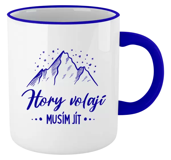 Hrnek Hory volají, musím jít