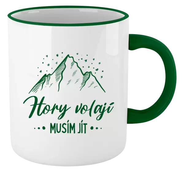 Hrnek Hory volají, musím jít