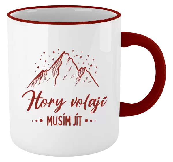 Hrnek Hory volají, musím jít