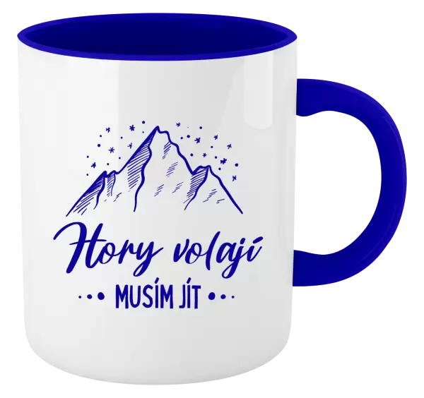 Hrnek Hory volají, musím jít