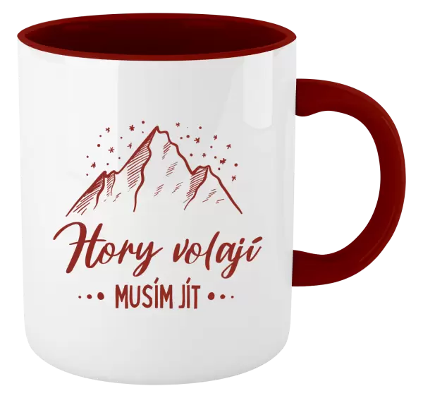 Hrnek Hory volají, musím jít