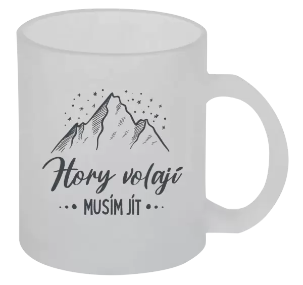 Hrnek Hory volají, musím jít