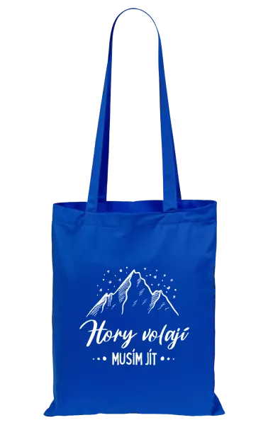 Látková taška Hory volají, musím jít