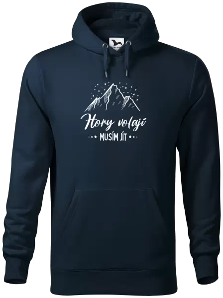 Pánská mikina Hory volají, musím jít