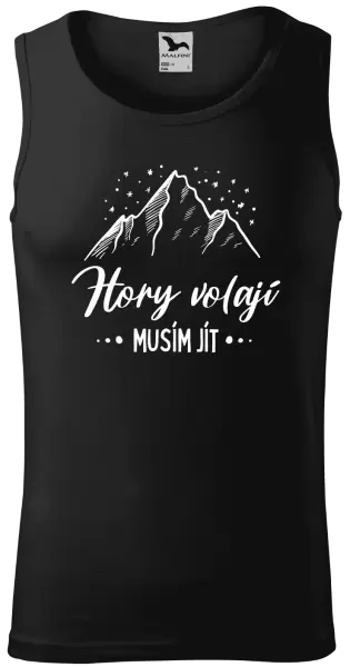 Pánské tílko Hory volají, musím jít