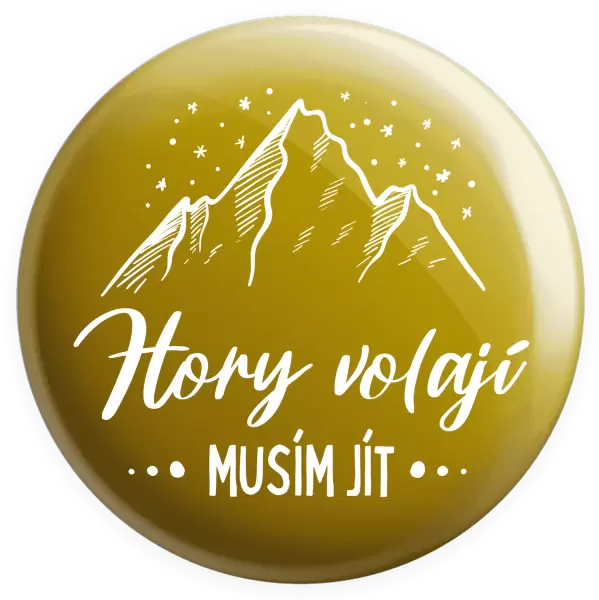 Placka Hory volají, musím jít