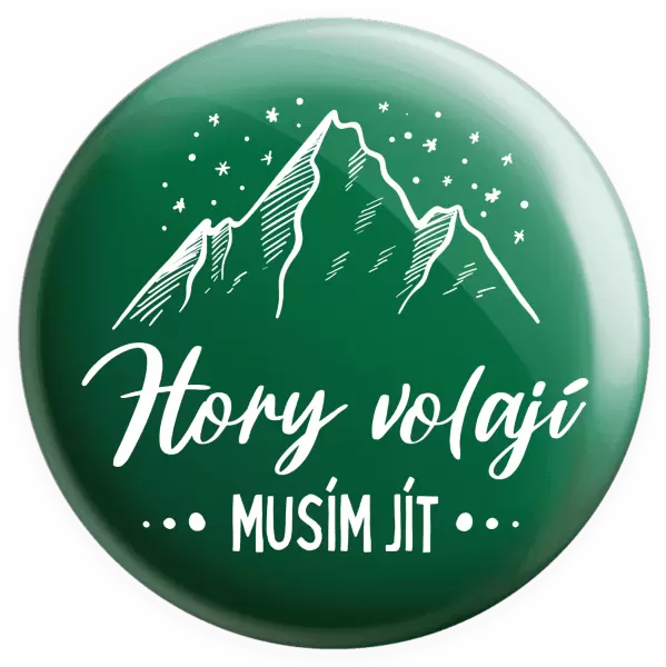 Placka Hory volají, musím jít