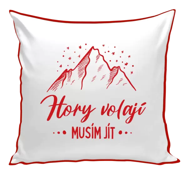Polštář Hory volají, musím jít