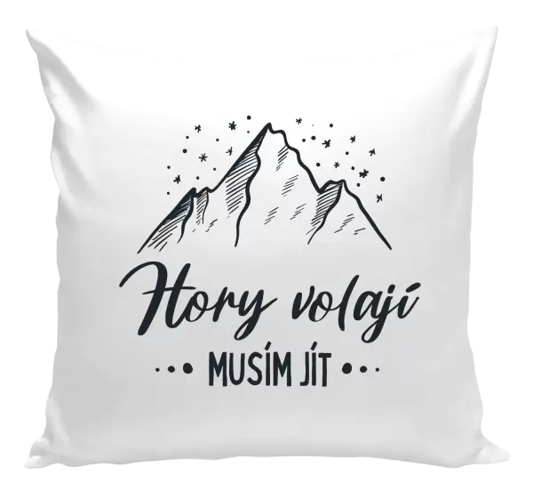 Polštář Hory volají, musím jít